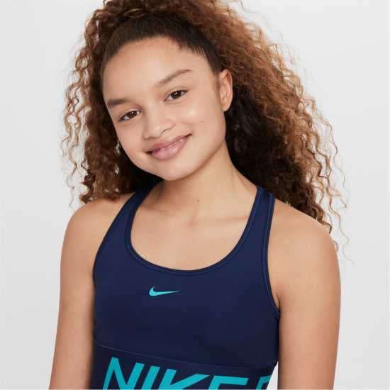 Nike Pro Swoosh Big Kids' (Girls') Bra  Спортни сутиени