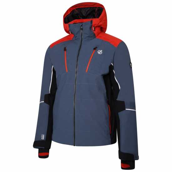 Мъжко Яке Dare 2B 2B Pivotal Ii Waterproof Insulated Jacket Mens Grey/Infared Мъжки грейки