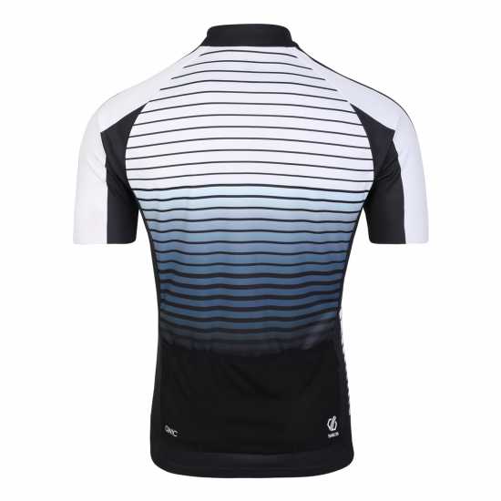 Фланелка С Дълъг Ръкав Dare 2B 2B Aep Virtuous Long Sleeve Jersey Gym Top Mens Черно подчертано Мъжки тениски с яка