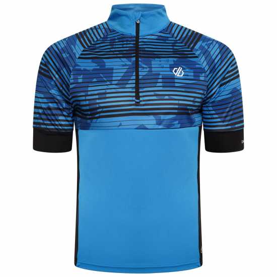 Dare2B Dare 2B 2B Stay The Course Ii Jersey Gym Top Mens Teton Blue Мъжки ризи