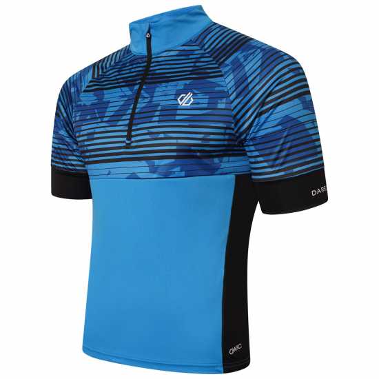 Dare2B Dare 2B 2B Stay The Course Ii Jersey Gym Top Mens Teton Blue Мъжки ризи