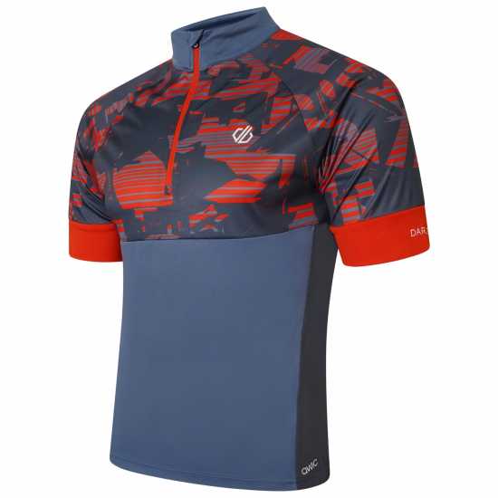 Dare2B Dare 2B 2B Stay The Course Ii Jersey Gym Top Mens Звездно синьо Мъжки тениски с яка