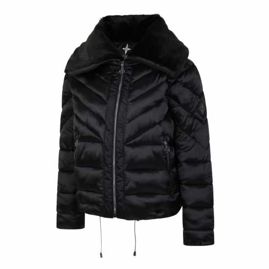 Dare2B Ватирано Яке Dare 2B 2B Supression Insulated Padded Jacket Quilted Womens Черна блестяща Дамски грейки