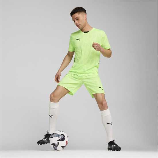 Puma Goalkeeper Short Sleeve Shirt Adults Зелено Мъжки тениски с яка