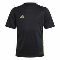 Adidas Tabela 23 Jersey Black/ Lime Детски тениски и фланелки