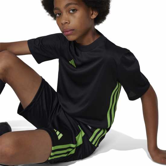 Adidas Tabela 23 Jersey Black/ Lime Детски тениски и фланелки