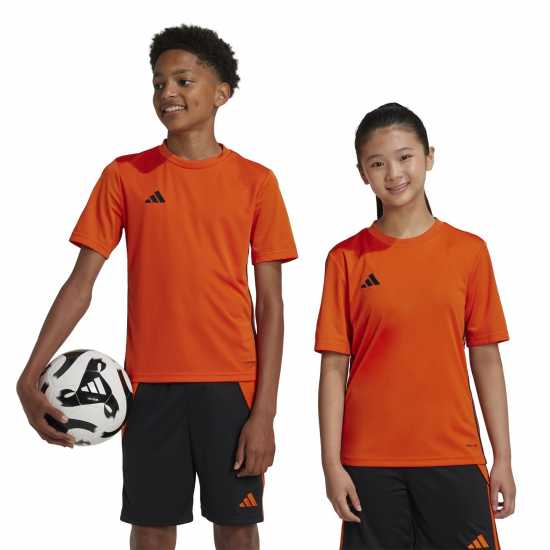 Adidas Tabela 23 Jersey Orange/Blk Детски тениски и фланелки