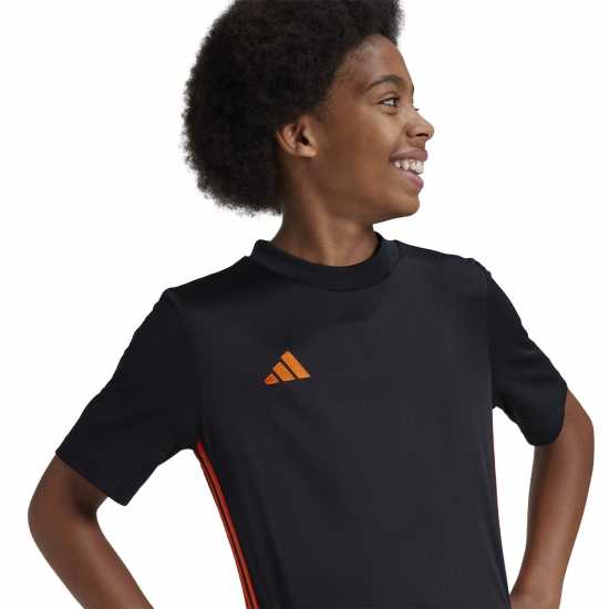 Adidas Tabela 23 Jersey Black/Orange Детски тениски и фланелки