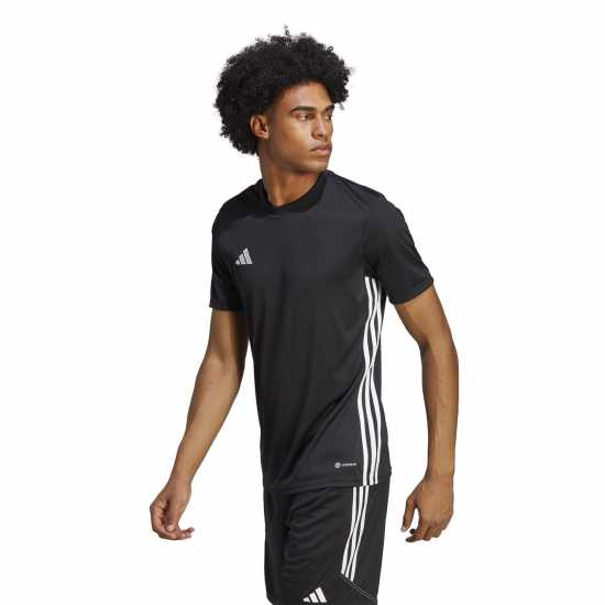 Adidas Tabela 23 Jersey Черно/Бяло Мъжки тениски с яка