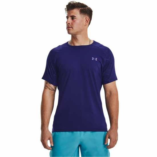 Under Armour Мъжка Тениска Къс Ръкав Rush Short Sleeve Top Mens  Мъжки тениски с яка