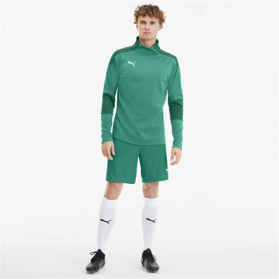 Puma Мъжки Полар С Цип Tf21 Zip Fleece Mens Пипер зелено Мъжки тениски с яка