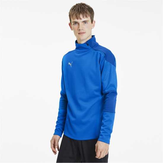 Puma Мъжки Полар С Цип Tf21 Zip Fleece Mens Синьо Мъжки тениски с яка