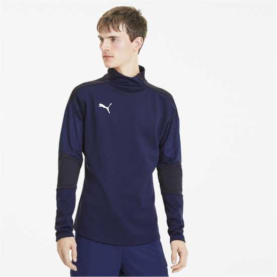 Puma Мъжки Полар С Цип Tf21 Zip Fleece Mens Пико Неви Мъжки тениски с яка