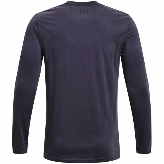 Under Armour Мъжка Риза Armour Pr Brahma Long Sleeve T-Shirt Mens Закалено Стомана Мъжко облекло за едри хора