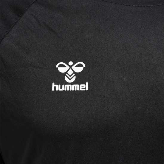 Hummel Poly Tee Sn52 Черно Мъжки тениски с яка