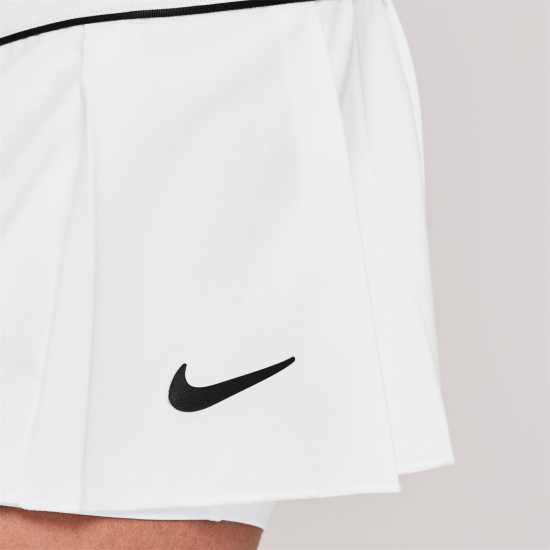 Nike Court Victory Tennis Skirt Бяло/Черно/Бла Тенис облекло