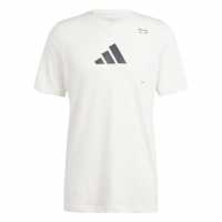 Adidas Мъжка Риза All-Gym Category Graphic T-Shirt Mens Бяла дъска Атлетика