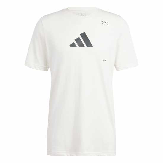 Adidas Мъжка Риза All-Gym Category Graphic T-Shirt Mens Бяла дъска Атлетика