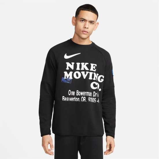 Nike Dri-FIT Men's Long-Sleeve Fitness Top  Мъжки тениски с яка