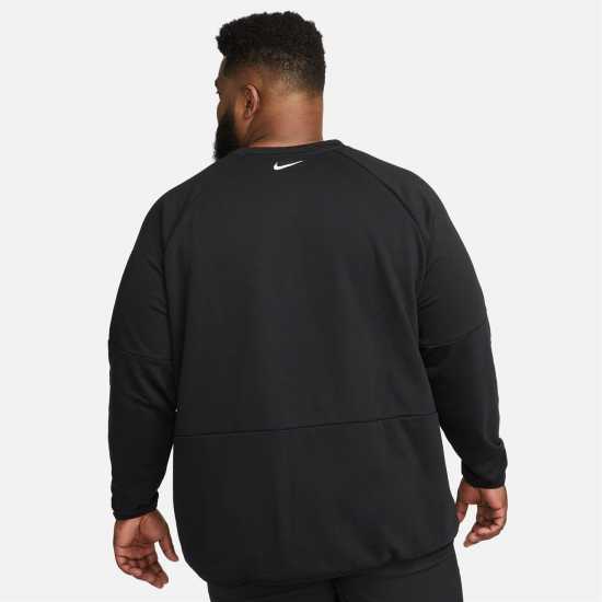 Nike Dri-FIT Men's Long-Sleeve Fitness Top  Мъжки тениски с яка