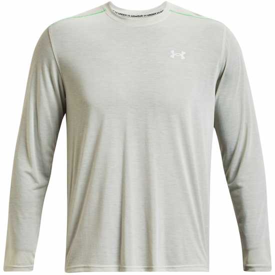 Under Armour Anywhere Longslve Sn99 Зелено Мъжки тениски с яка