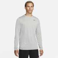 Nike Legend Ls Tee Sn00 Сиво/Сребро Мъжки потници