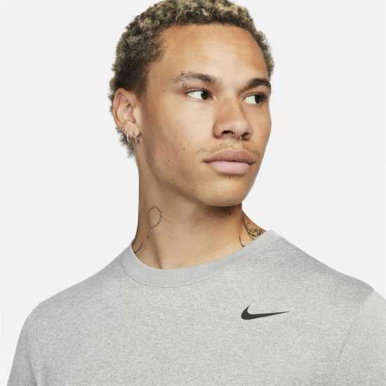 Nike Legend Ls Tee Sn00 Сиво/Сребро Мъжки потници