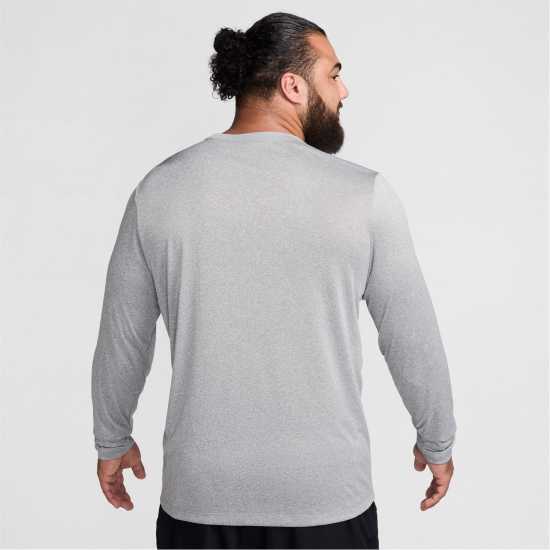 Nike Legend Ls Tee Sn00 Сиво/Сребро Мъжки потници