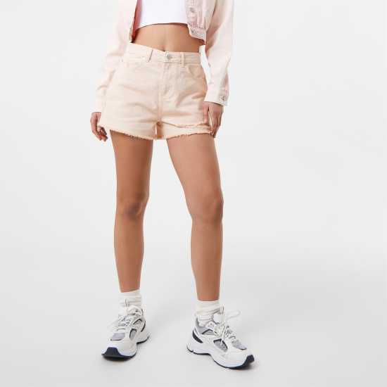 Jack Wills Vintage Shorts Розово Дамски къси панталони