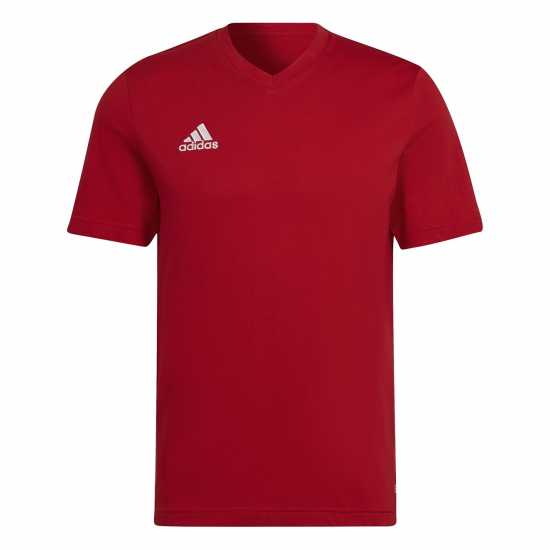 Adidas Мъжка Риза Ent22 T-Shirt Mens Червено Мъжки тениски с яка