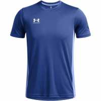 Under Armour Мъжка Спортна Тениска Challenger Training Top Mens Техническо синьо Мъжки тениски с яка