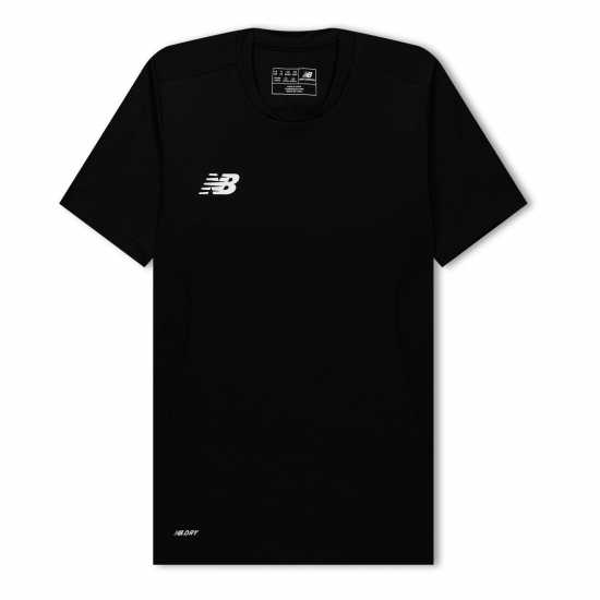 New Balance Tech Tee Jn99 Черно Детски тениски и фланелки