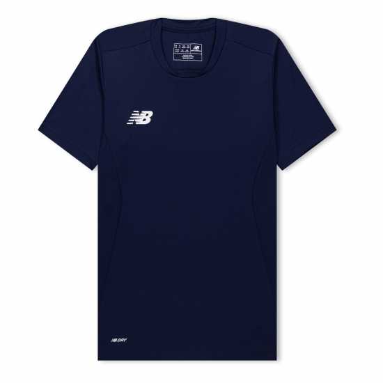 New Balance Tech Tee Jn99 Морска синьо Детски тениски и фланелки