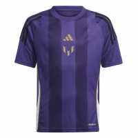 Adidas Messi Tr Jsy Y T-Shirt Boys Лилаво 