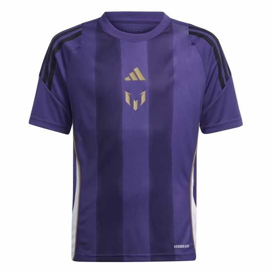 Adidas Messi Tr Jsy Y T-Shirt Boys Лилаво 