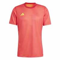 Adidas Reversible 24 Jersey силно червено 2/жълто Мъжки тениски с яка