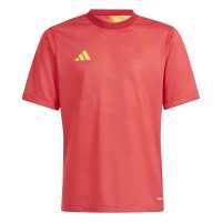 Adidas Reversible 24 Jersey Kids силно червено 2/жълто Детски тениски и фланелки