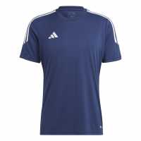 Adidas Tiro 23 Club Football Jersey Mens Тъмносиньо/Бяло Мъжки ризи