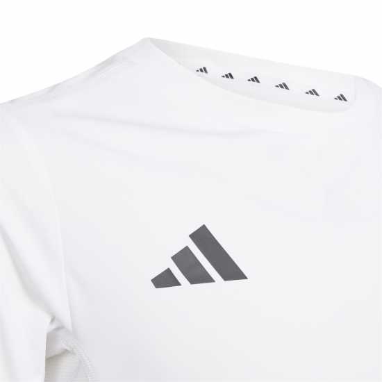 Adidas Team T-Shirt Kids Бяло/Черно 