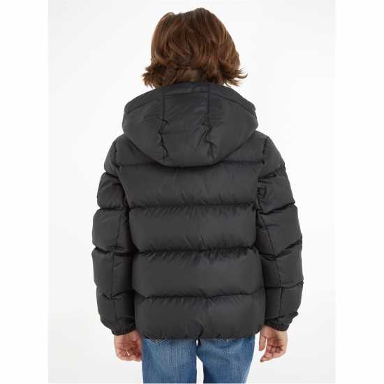 Tommy Hilfiger Пухено Яке Essential Down Jacket Черно BDS 