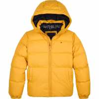 Tommy Hilfiger Пухено Яке Essential Down Jacket Златна KEM 