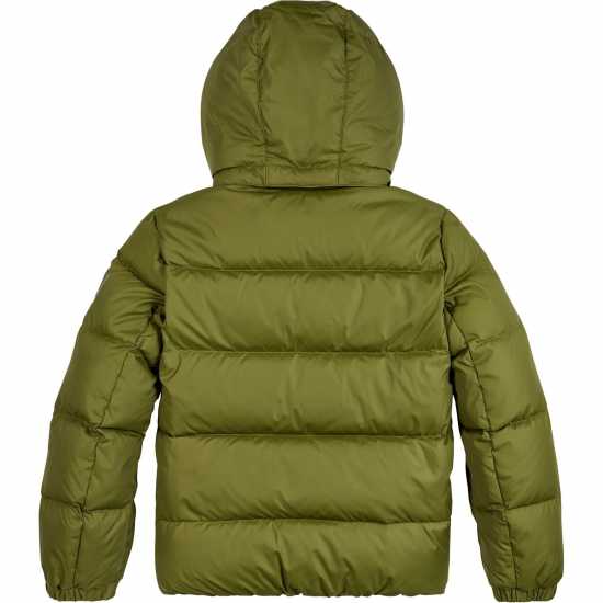 Tommy Hilfiger Пухено Яке Essential Down Jacket Поставете зелен MS2 