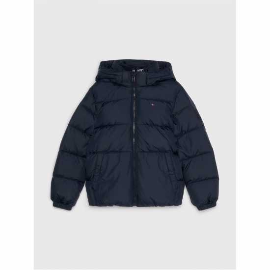 Tommy Hilfiger Пухено Яке Essential Down Jacket Нави DW5 