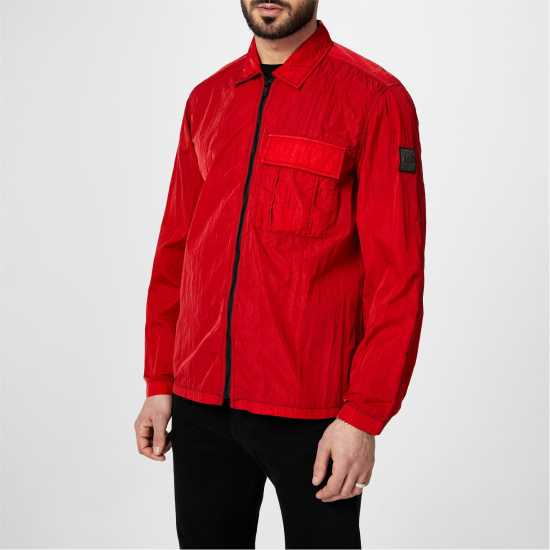 Hugo Boss Boss Oversized Zip-Up Overshirt  