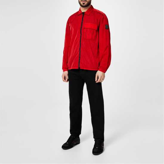 Hugo Boss Boss Oversized Zip-Up Overshirt  