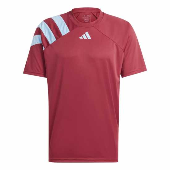 Adidas Мъжка Риза Fortore 23 Football Shirt Mens бордо 2/синьо 