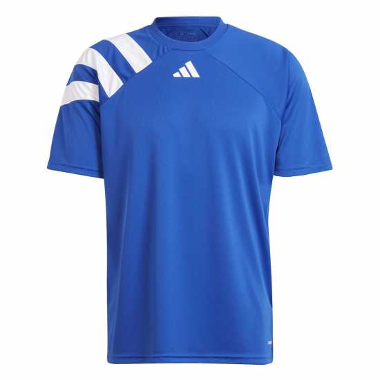 Adidas Мъжка Риза Fortore 23 Football Shirt Mens Синьо/Бяло 