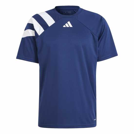 Adidas Мъжка Риза Fortore 23 Football Shirt Mens морско син 2/бял 