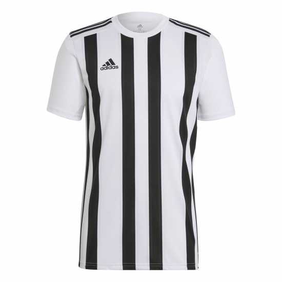 Adidas Striped 21 Jersey Mens T-Shirt Бяло/Черно Мъжки тениски с яка