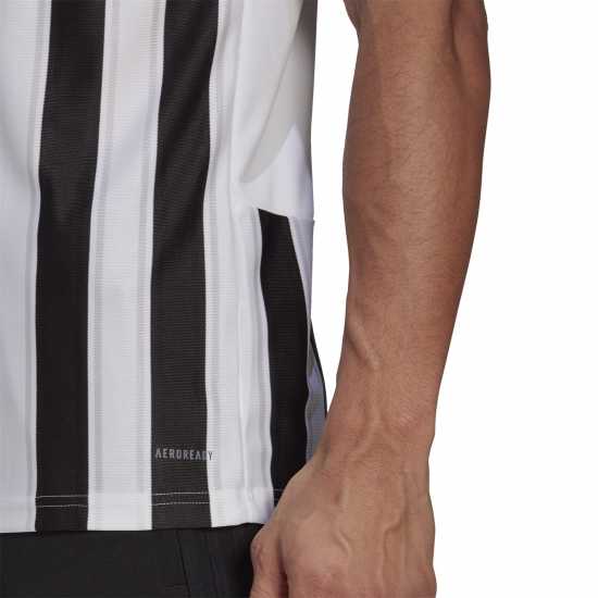 Adidas Striped 21 Jersey Mens T-Shirt Бяло/Черно Мъжки тениски с яка